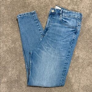 Zara Light Blue Skinny Jeans